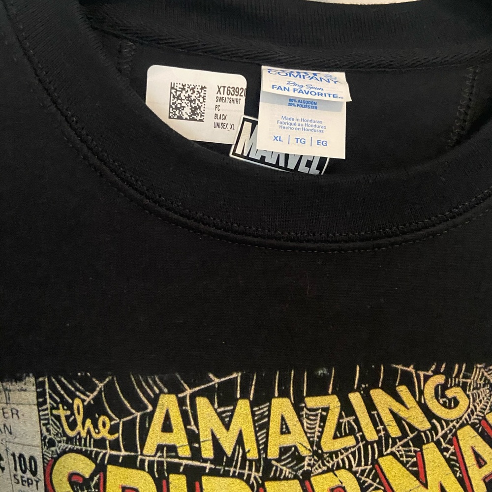 SOLD - Spider-Man Marvel Sweatshirt - Picture 3 of 3